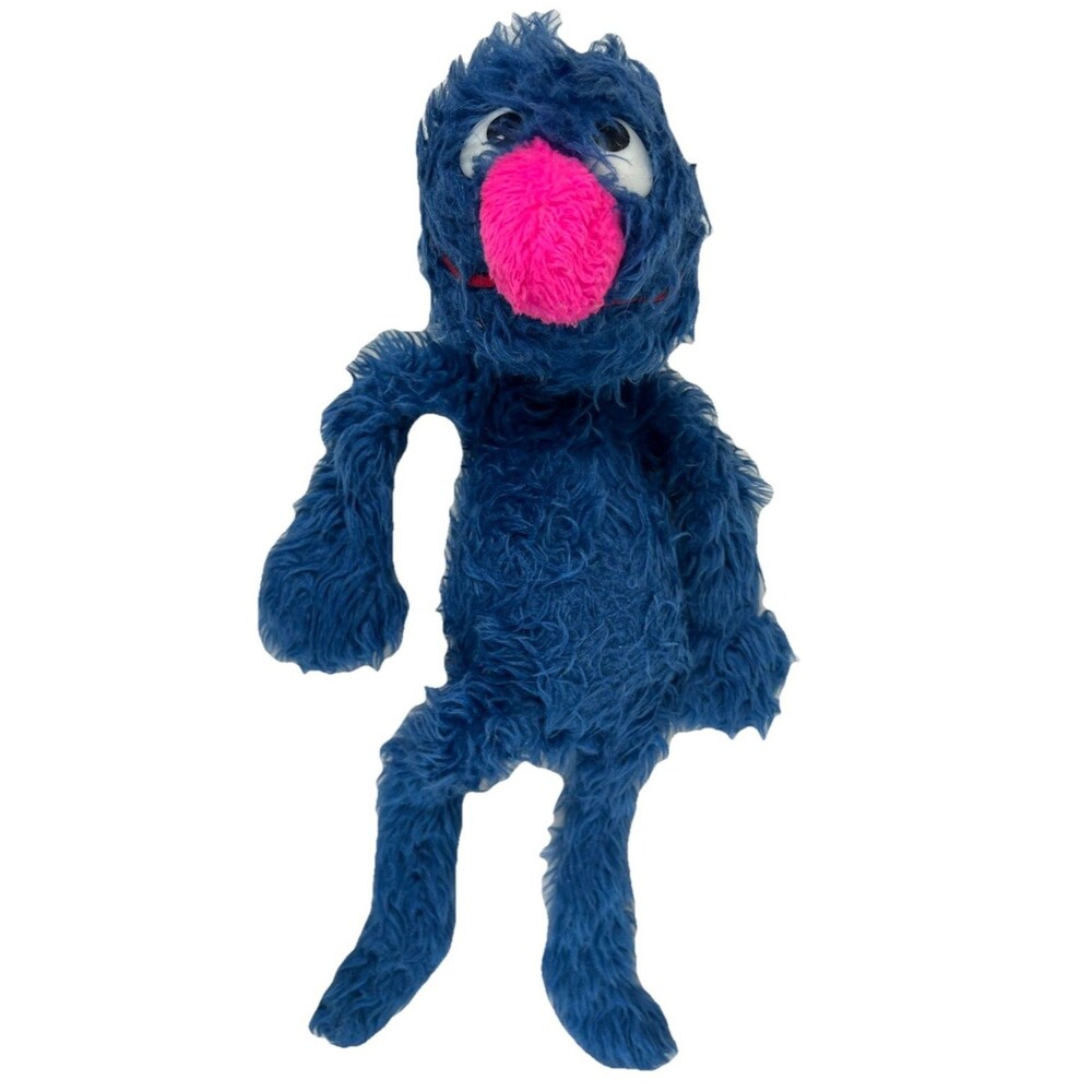 Vintage Grover Knickerbocker Sesame Street Muppet Plush 24" Stuffed Animal Toy